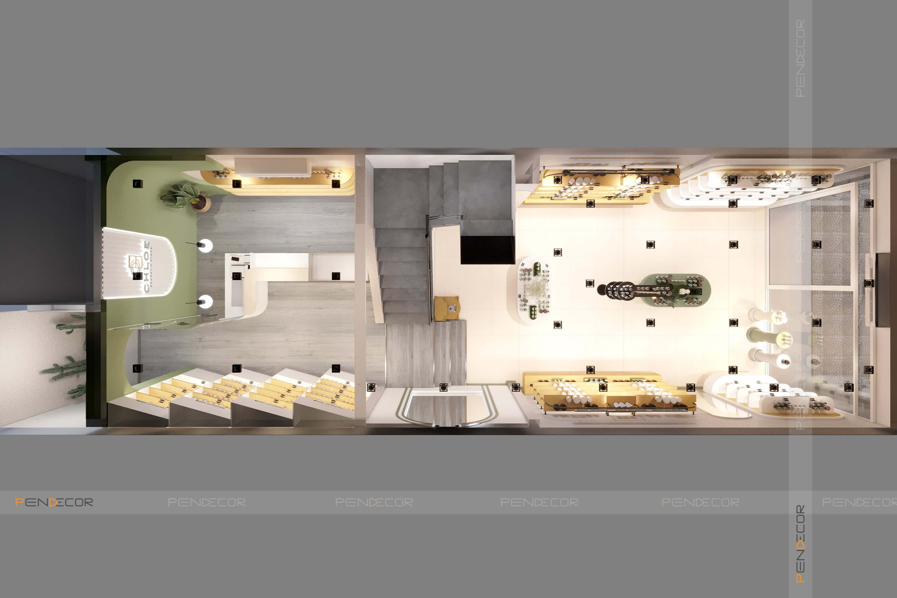 Thiết Kế Shop Mỹ Phẩm Chloe