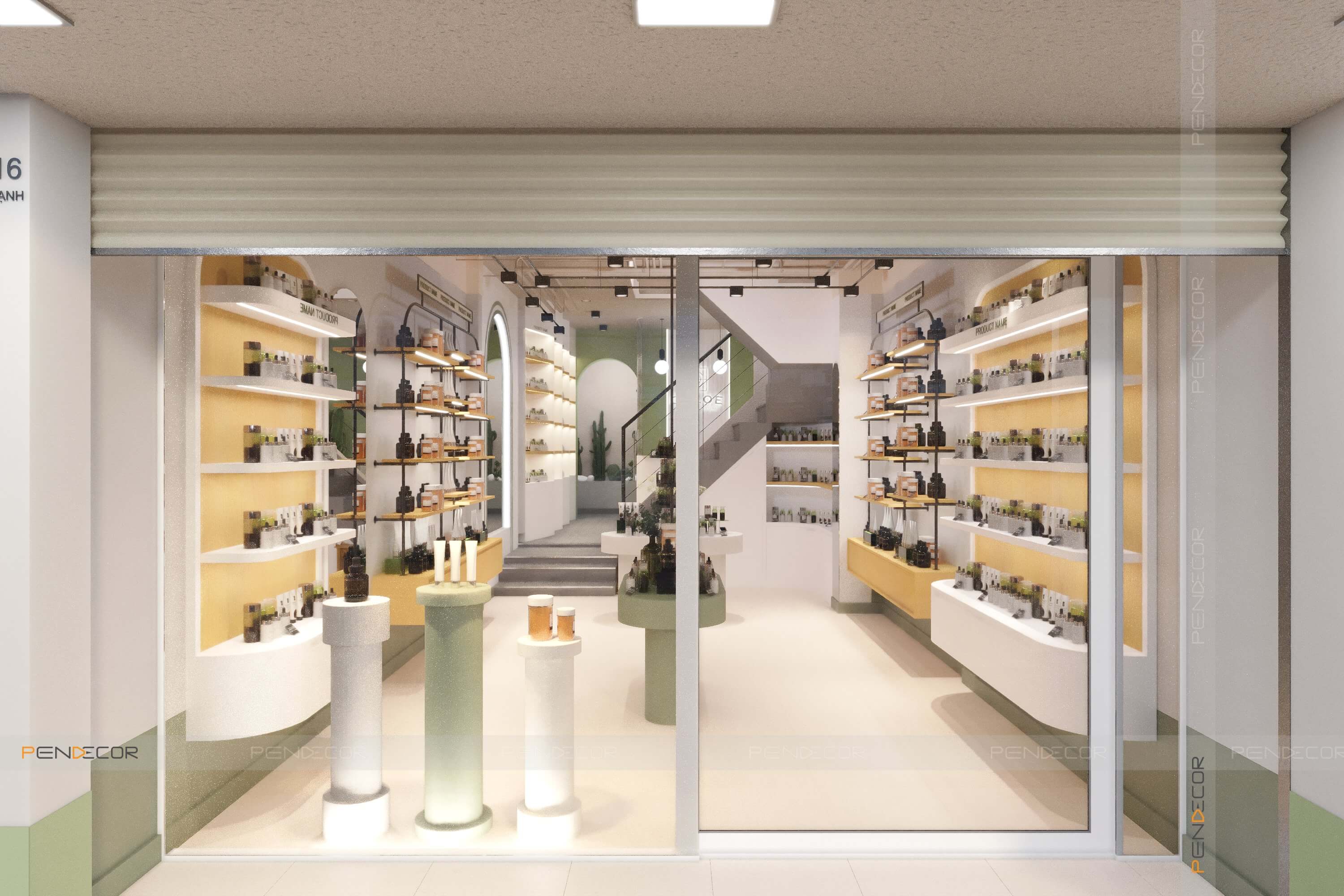 Thiết Kế Shop Mỹ Phẩm Chloe