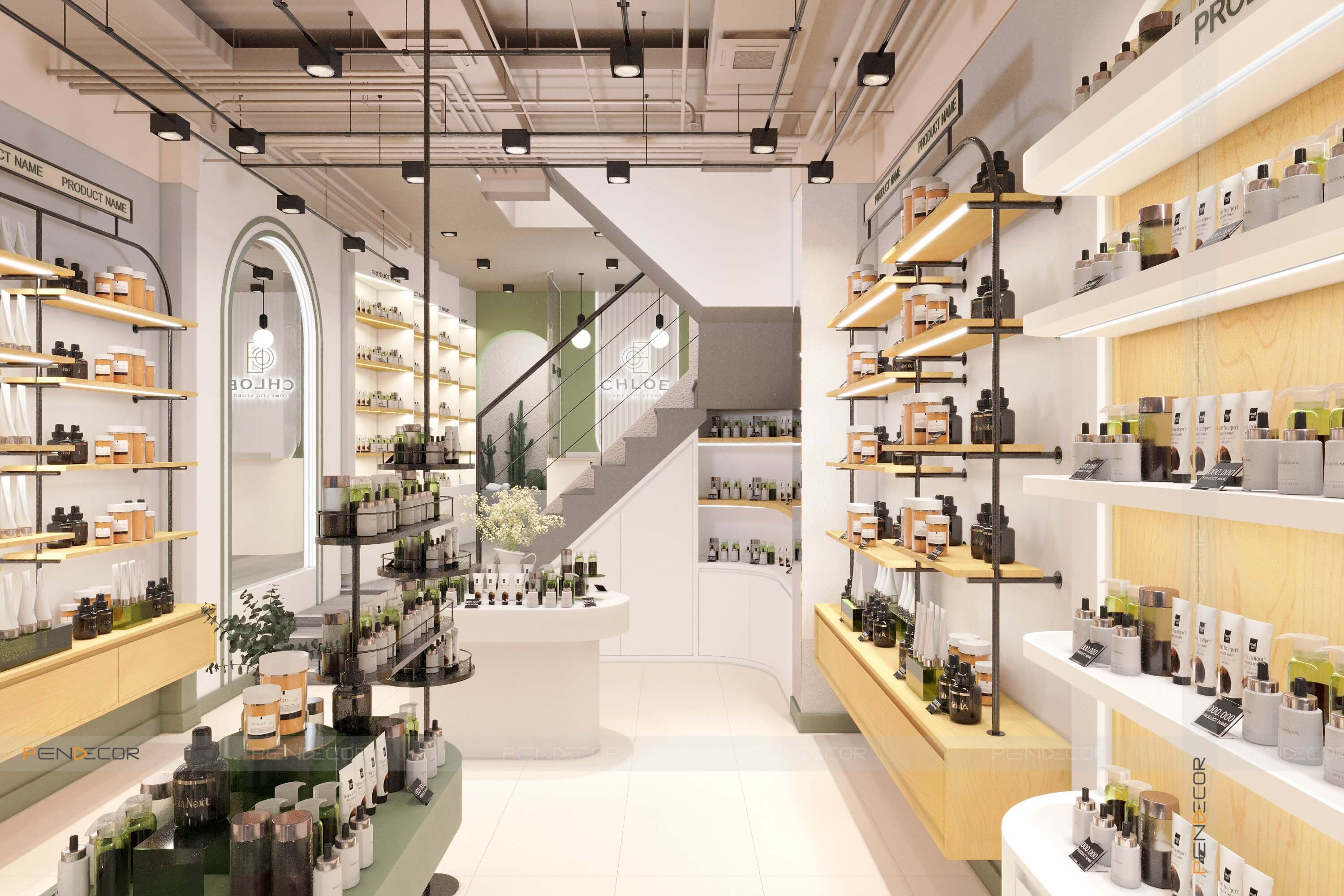 Thiết Kế Shop Mỹ Phẩm Chloe