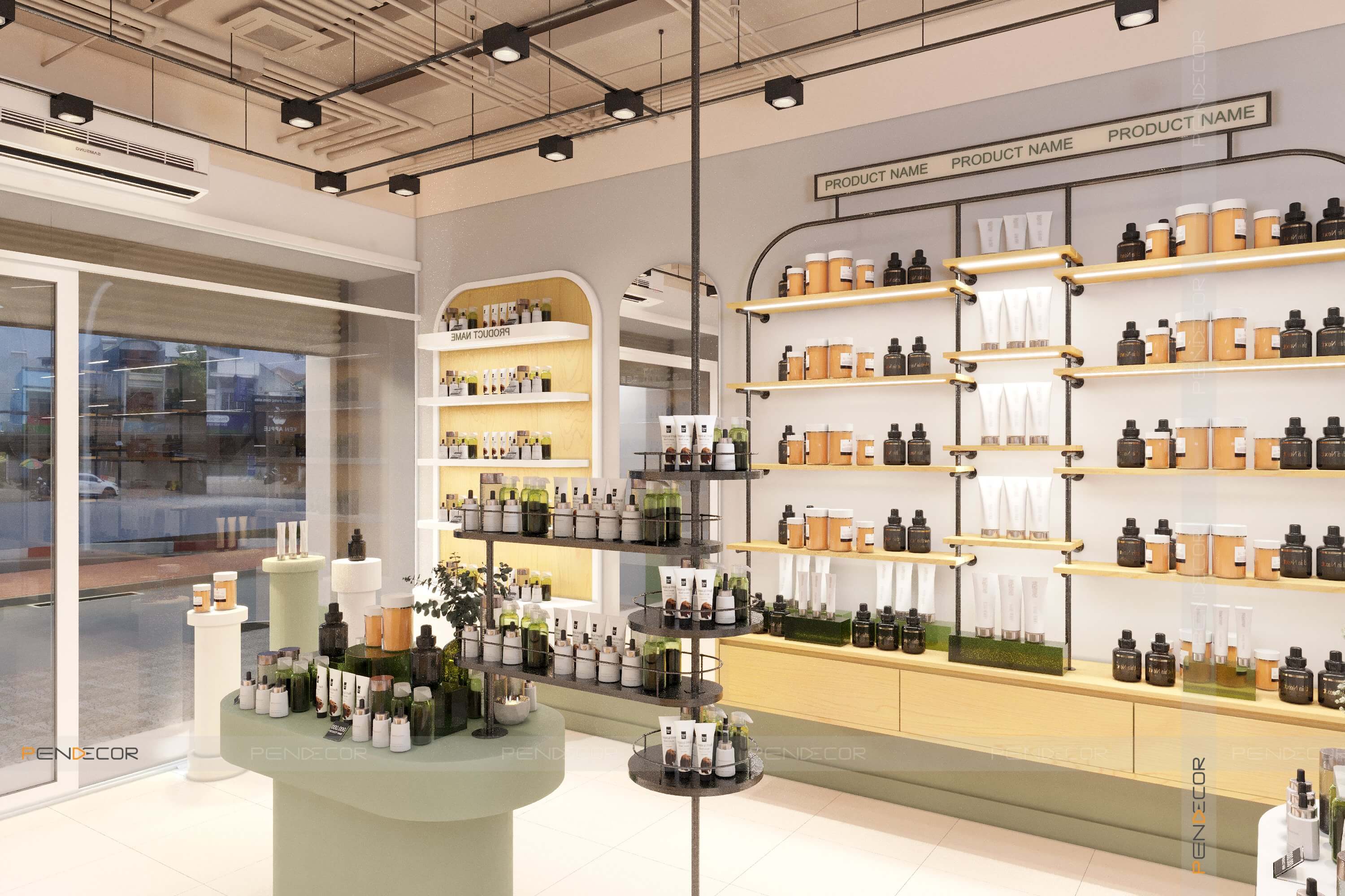 Thiết Kế Shop Mỹ Phẩm Chloe