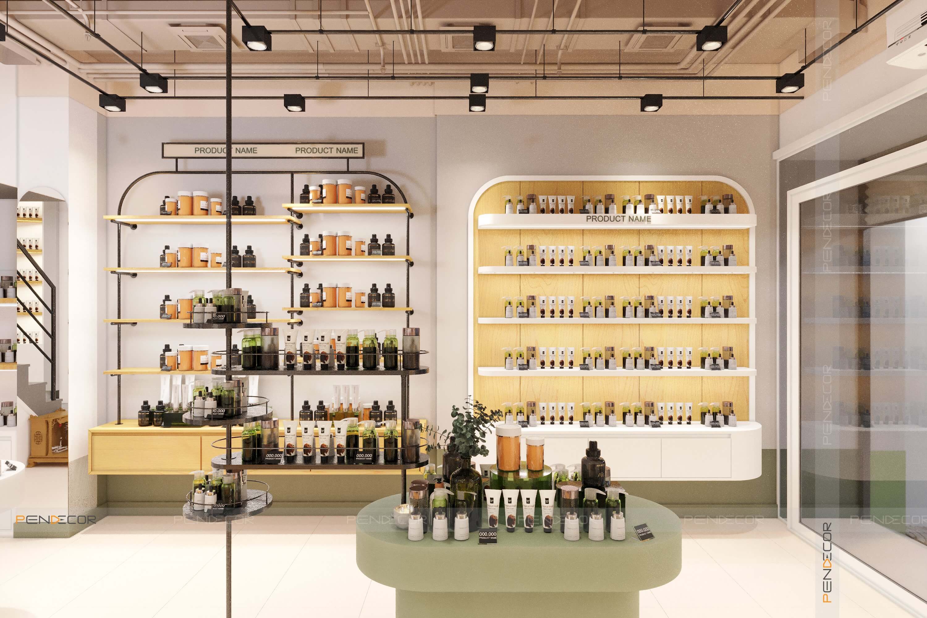 Thiết Kế Shop Mỹ Phẩm Chloe