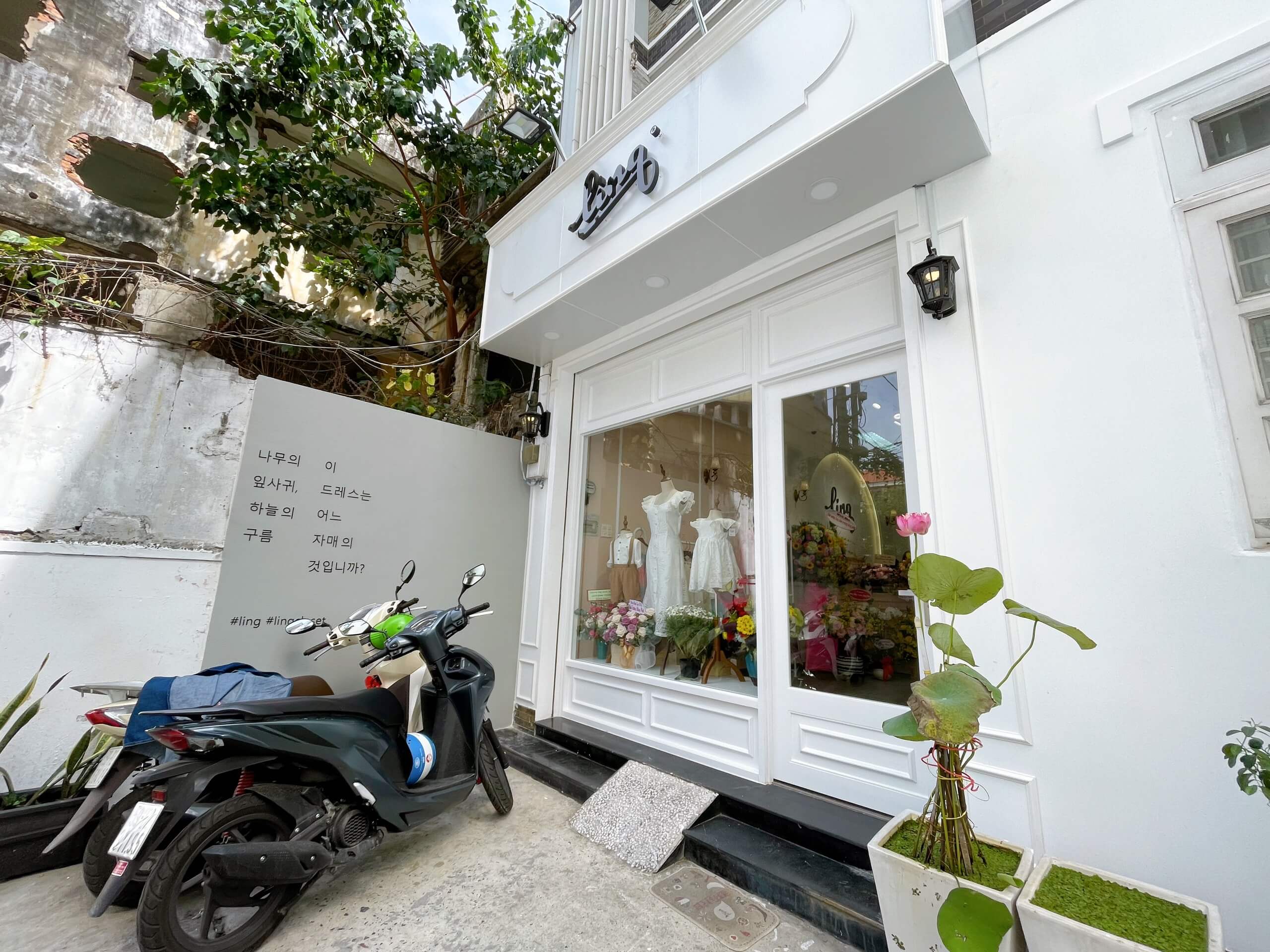 Thi Công Thực Tế Shop Thời Trang Trẻ Em Ling