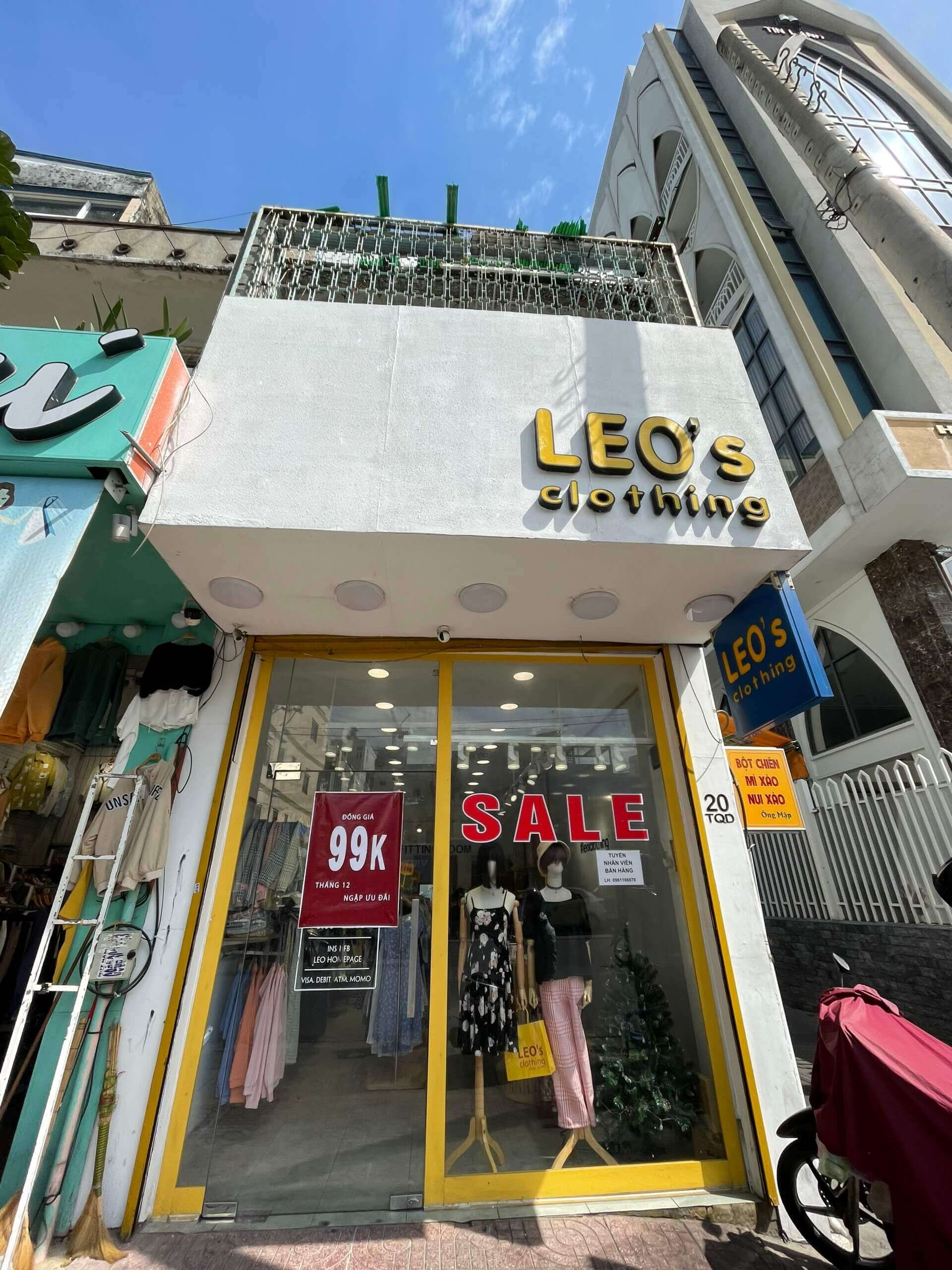 Thi Công Shop Thời Trang Nữ LEO's Chi Nhánh Trần Quang Diệu - Quận 3