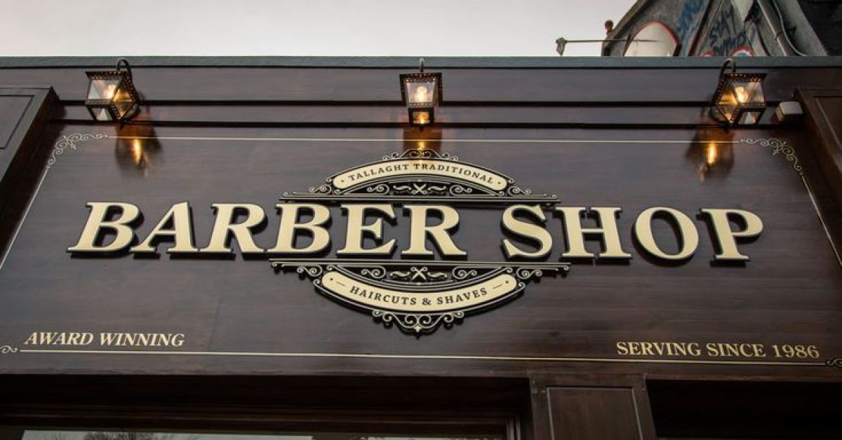 Thiết Kế Bảng Hiệu Barber Shop Thu Hút Đấng Mày Râu Hiệu Quả | Pendecor