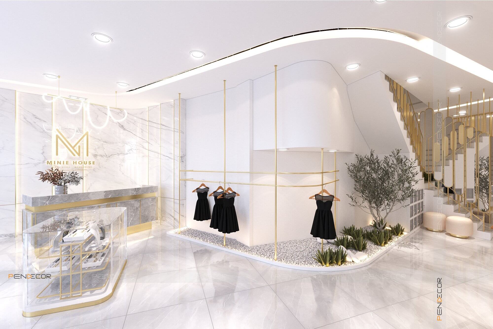 Thiết Kế Shop Thời Trang Nữ Minnie House