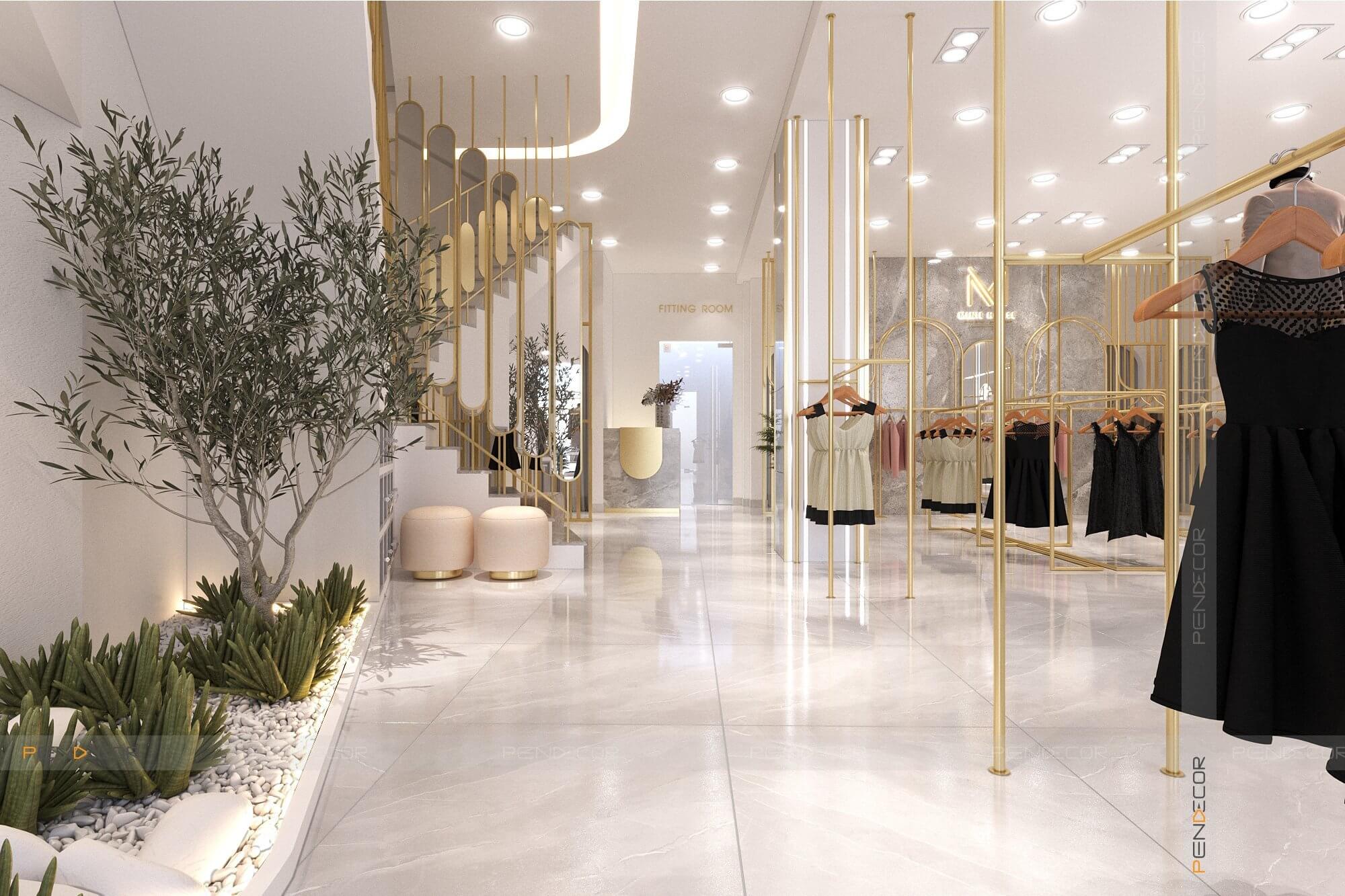 Thiết Kế Shop Thời Trang Nữ Minnie House