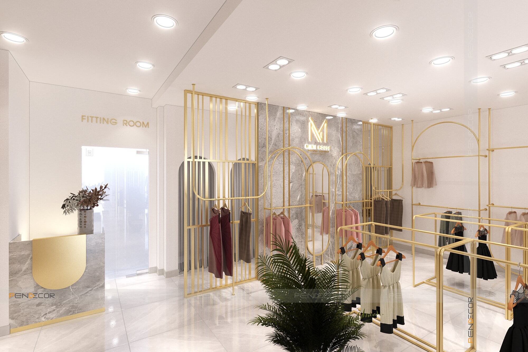 Thiết Kế Shop Thời Trang Nữ Minnie House