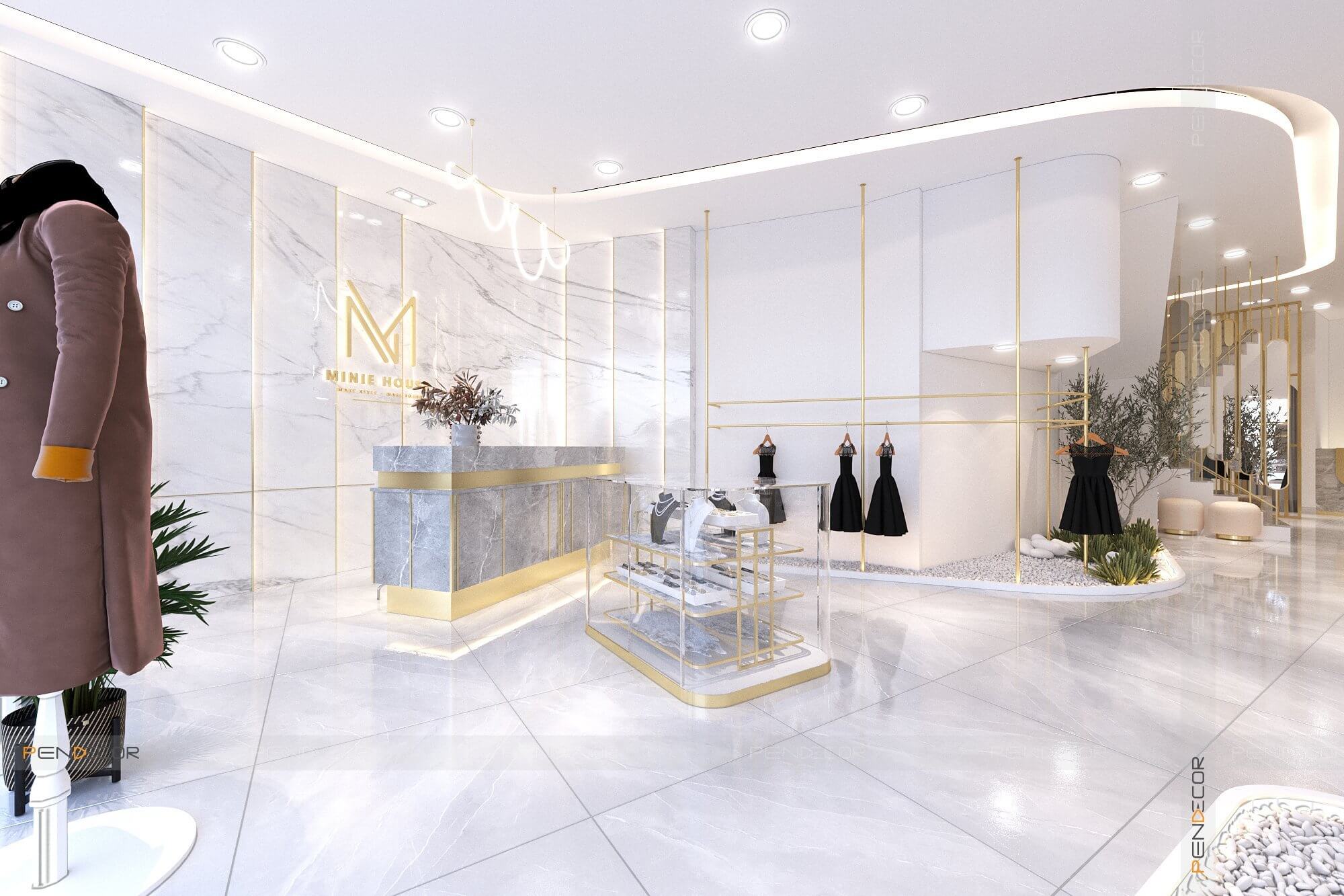 Thiết Kế Shop Thời Trang Nữ Minnie House