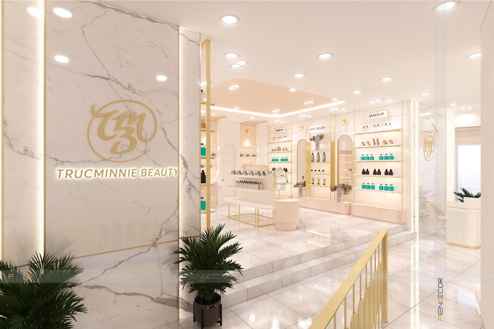 Thiết Kế Shop Mỹ Phẩm TrucMinnie Beauty