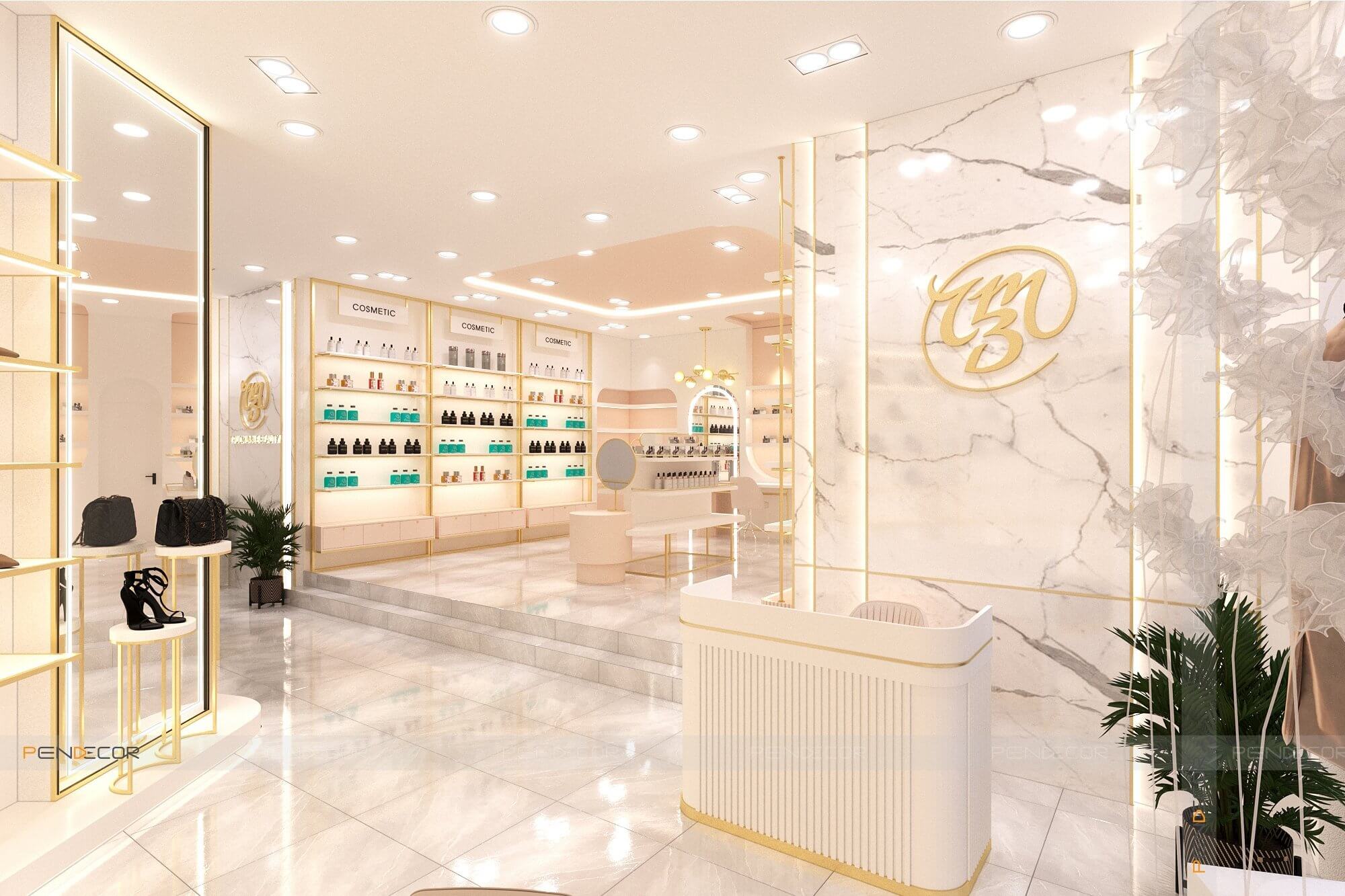 Thiết Kế Shop Mỹ Phẩm TrucMinnie Beauty
