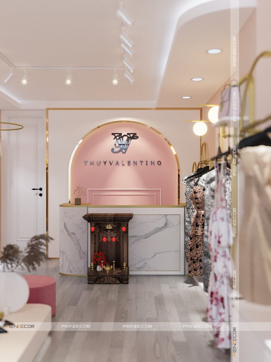 Thiết Kế Shop Thời Trang Nữ Thuyvalentino