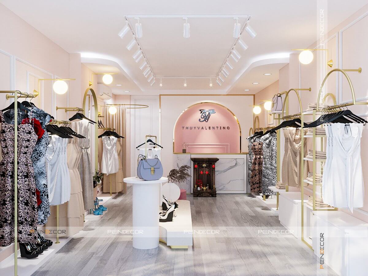 Thiết Kế Shop Thời Trang Nữ Thuyvalentino