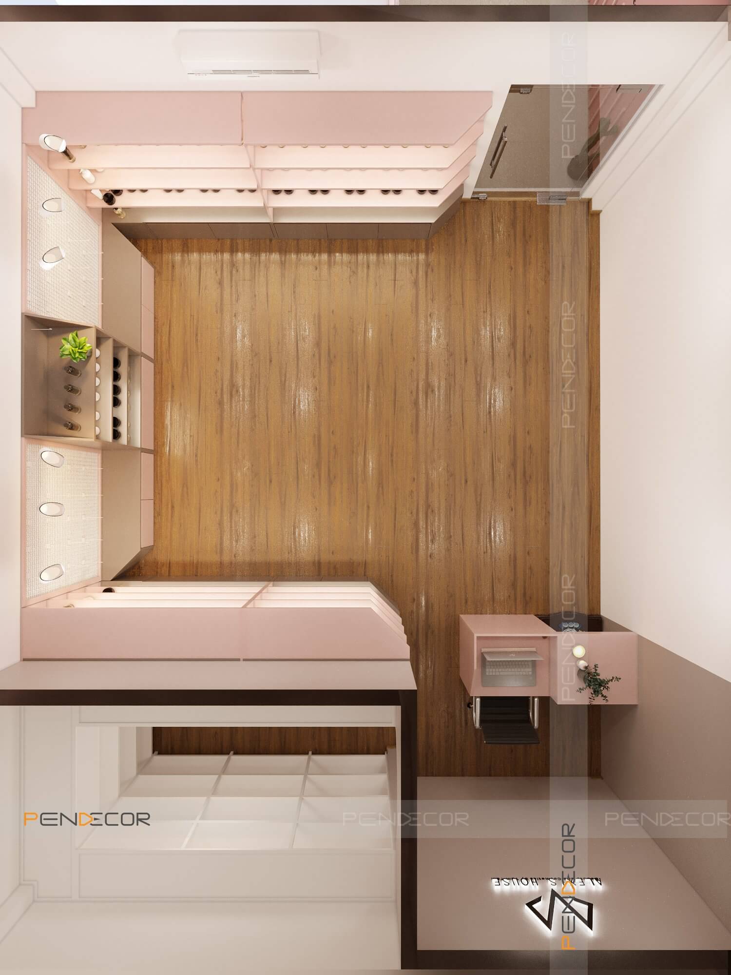 Thiết Kế Shop Mỹ Phẩm Alex's House