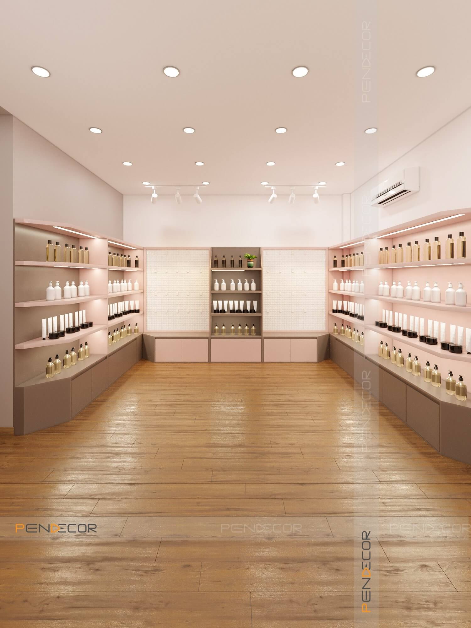 Thiết Kế Shop Mỹ Phẩm Alex's House