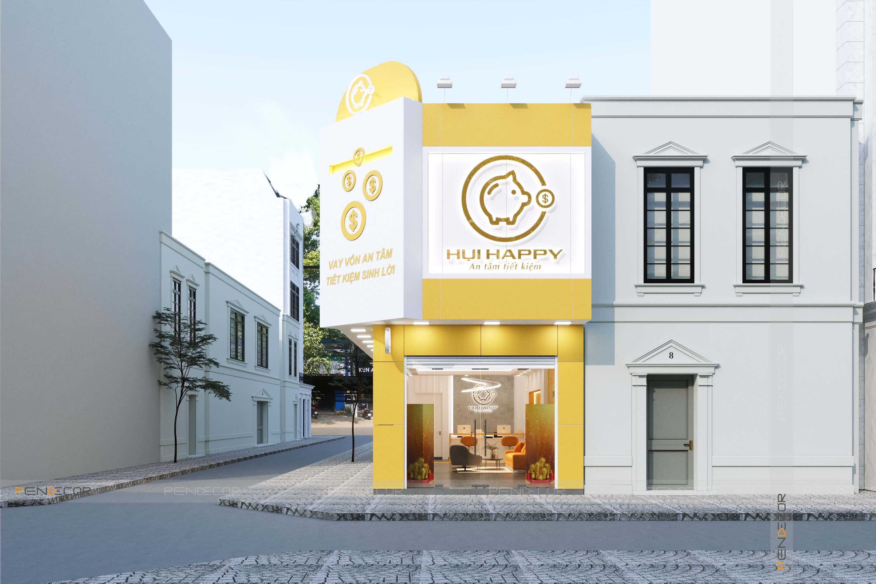 Thiết Kế Shop Hụi Happy