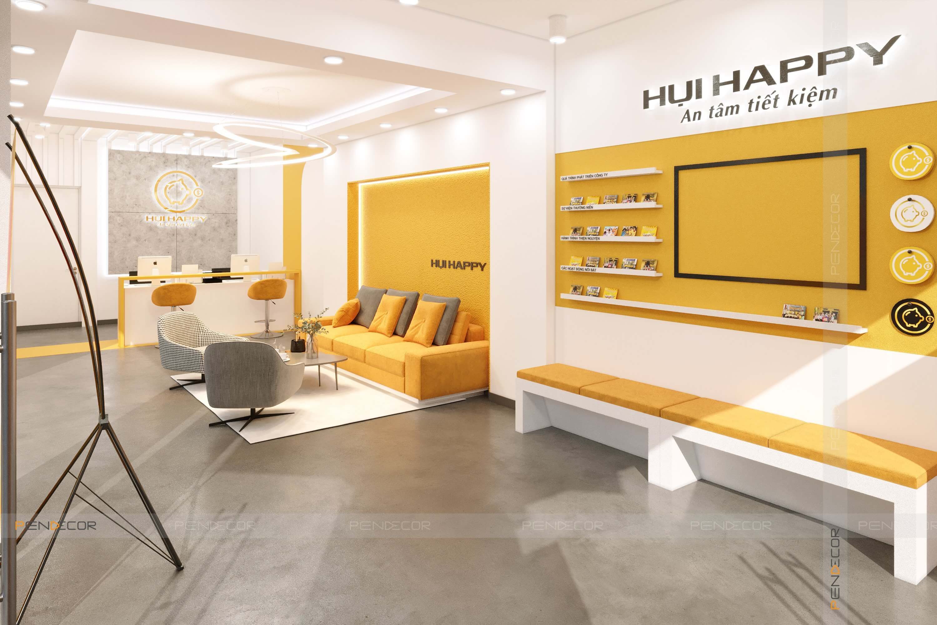 Thiết Kế Shop Hụi Happy