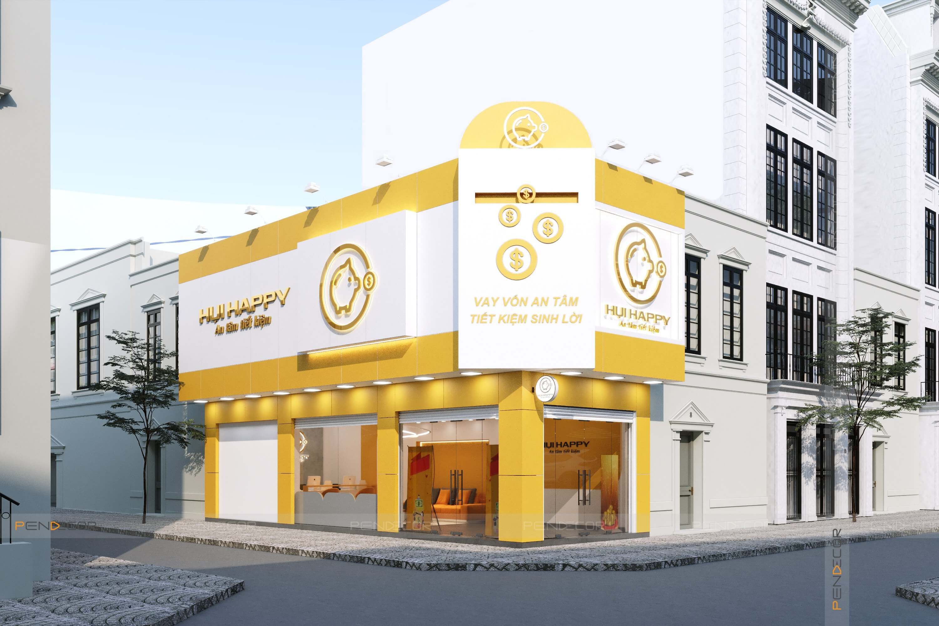 Thiết Kế Shop Hụi Happy