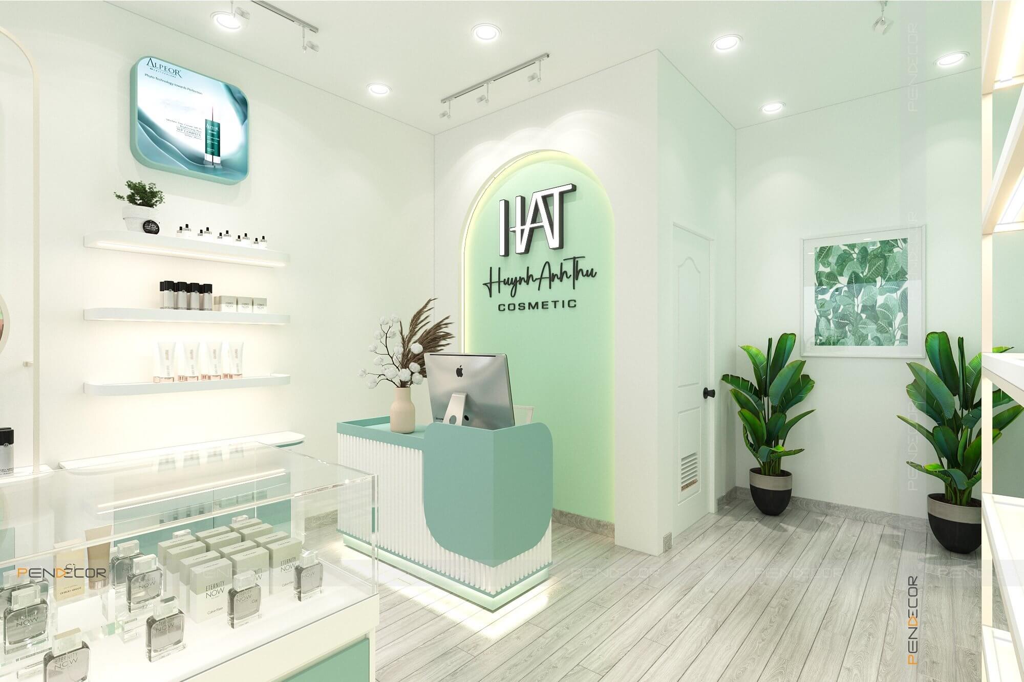 Thiết Kế Shop Mỹ Phẩm Huynh Anh Thu Cosmetic