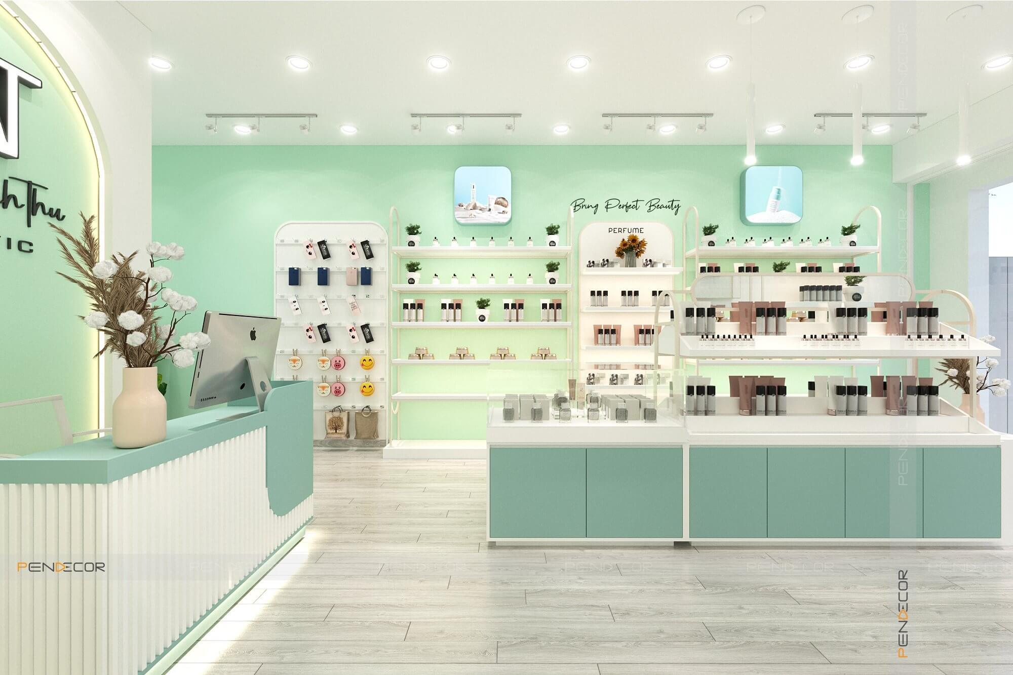 Thiết Kế Shop Mỹ Phẩm Huynh Anh Thu Cosmetic