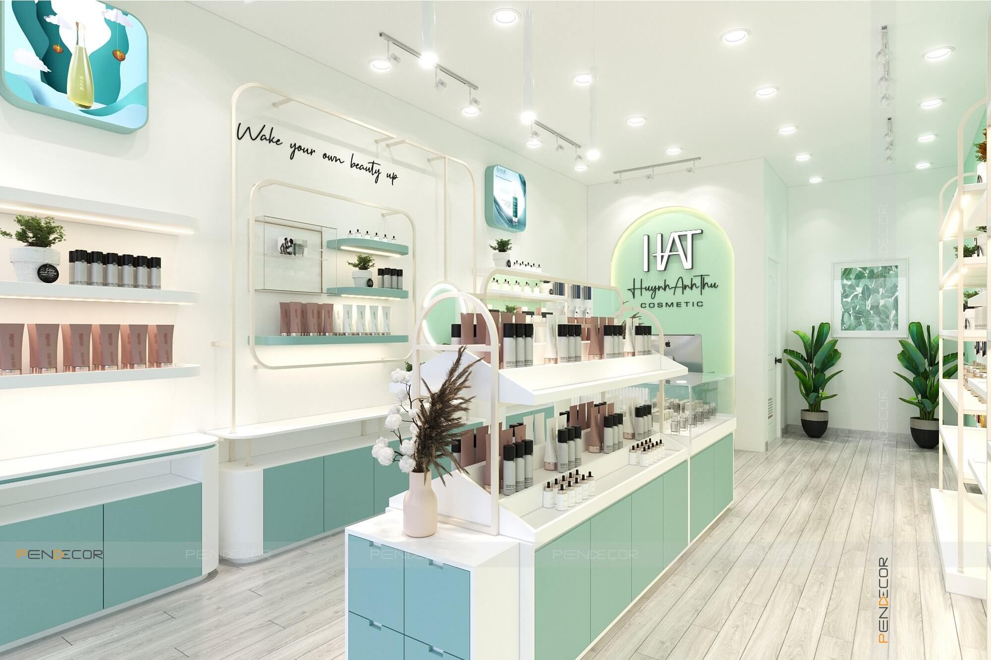 Thiết Kế Shop Mỹ Phẩm Huynh Anh Thu Cosmetic
