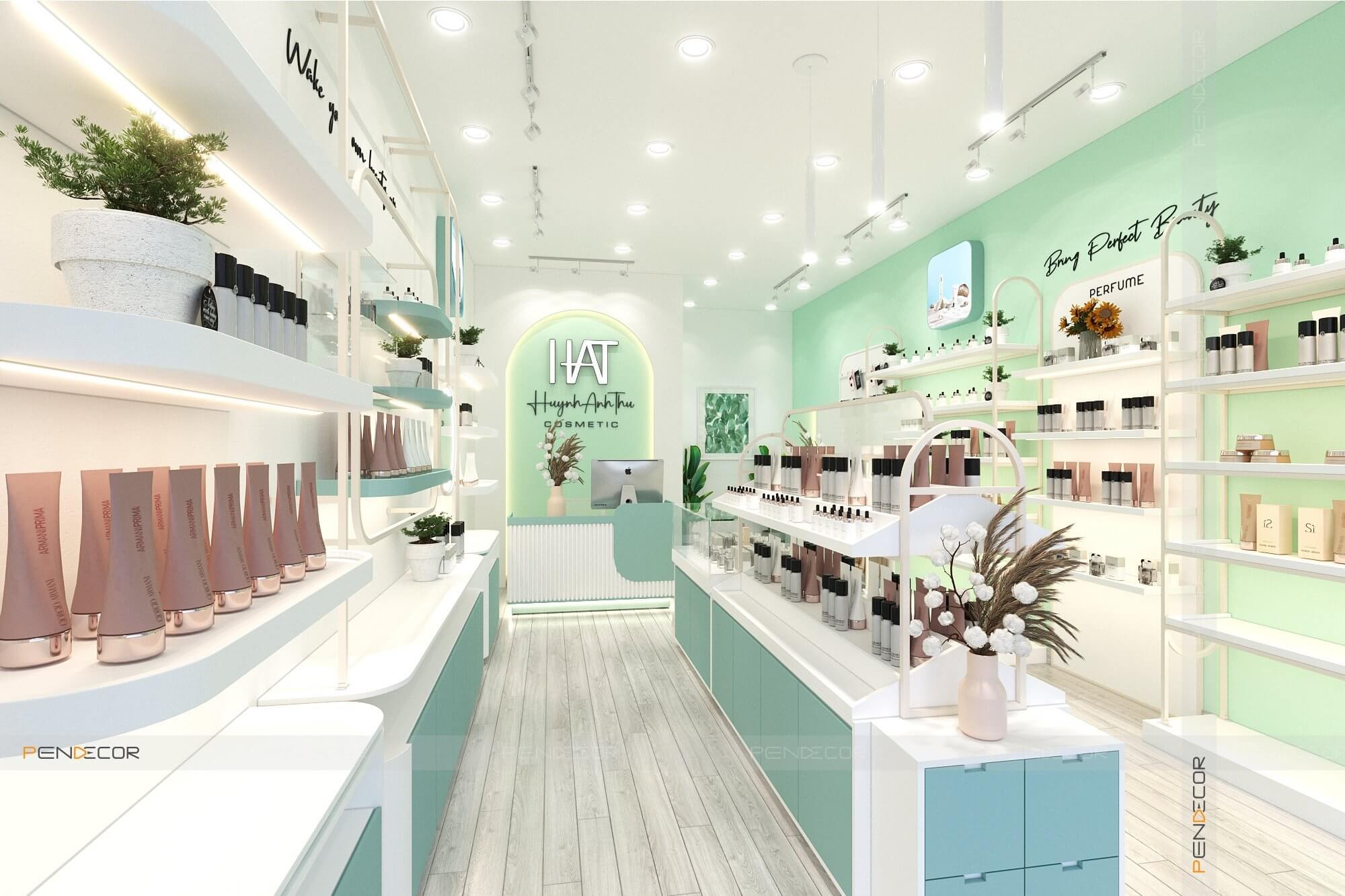 Thiết Kế Shop Mỹ Phẩm Huynh Anh Thu Cosmetic