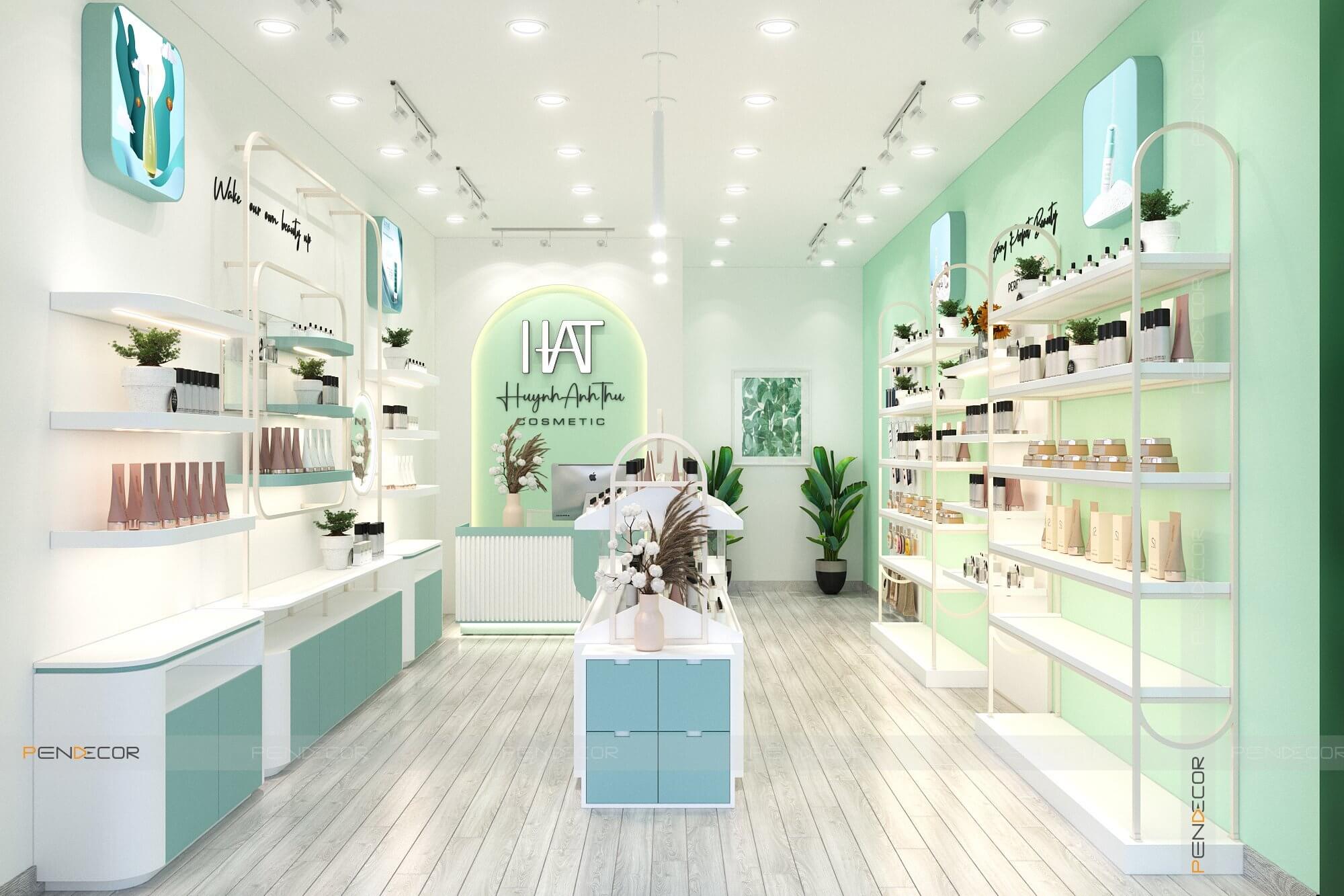 Thiết Kế Shop Mỹ Phẩm Huynh Anh Thu Cosmetic