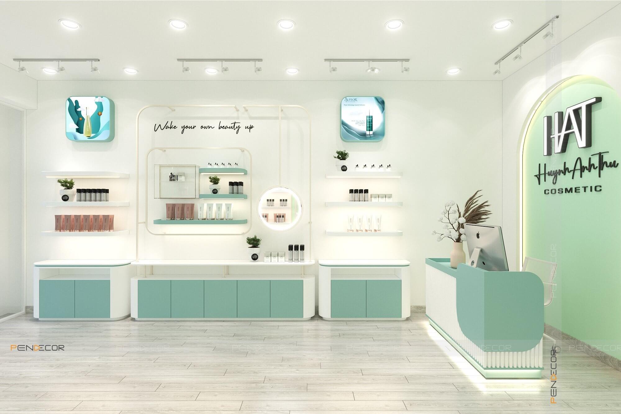 Thiết Kế Shop Mỹ Phẩm Huynh Anh Thu Cosmetic