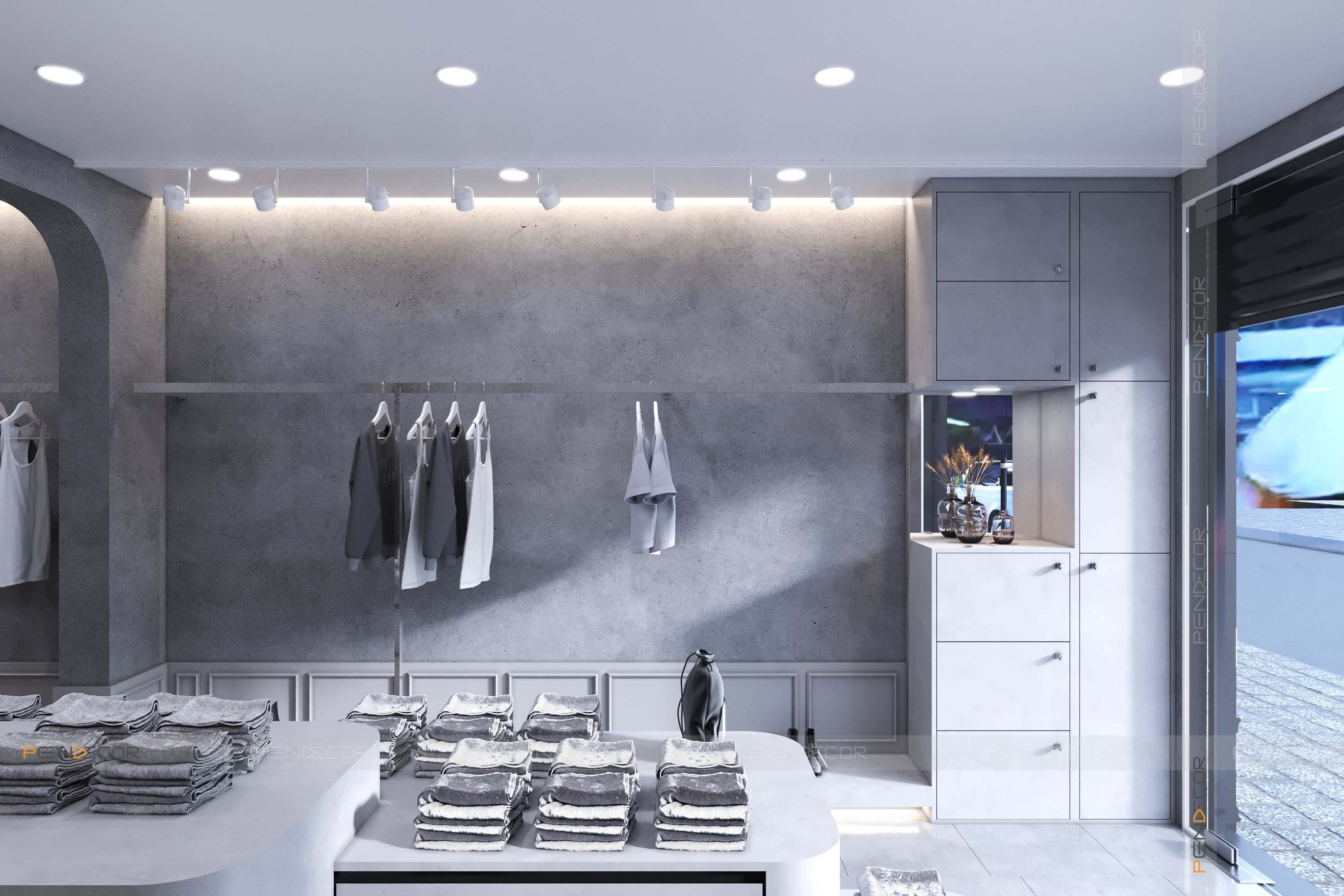 Thiết Kế Shop Thời Trang Lesavril de Vetements