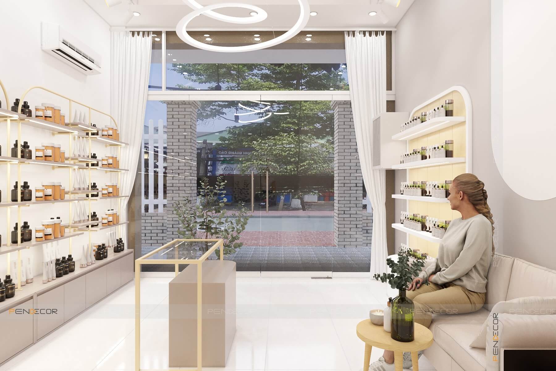 Thiết Kế Shop Tinh Dầu & Mỹ Phẩm Linh Tô