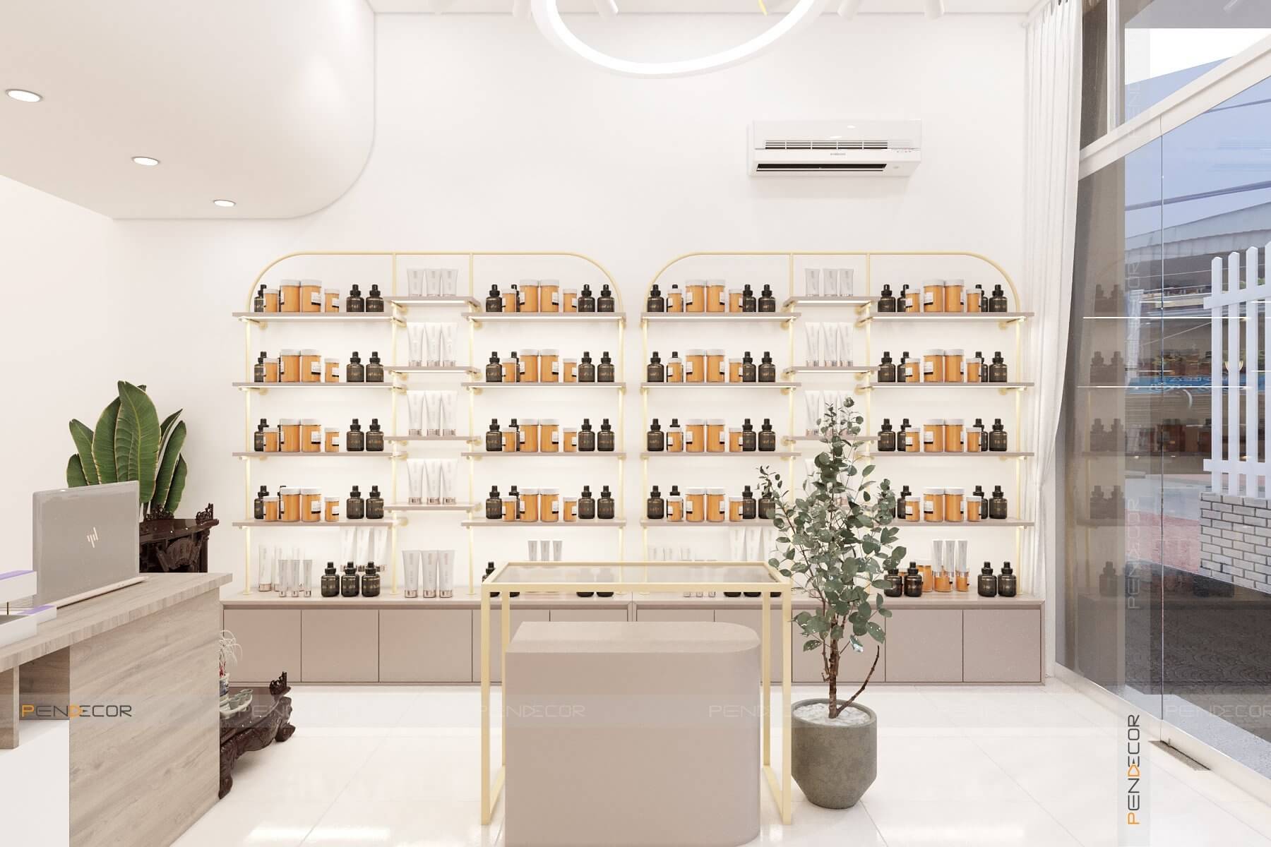 Thiết Kế Shop Tinh Dầu & Mỹ Phẩm Linh Tô