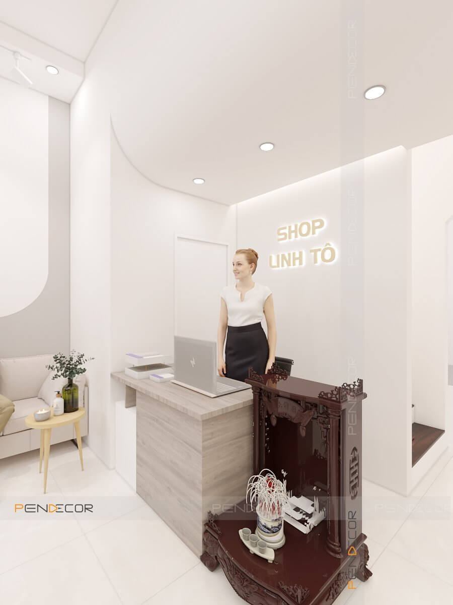 Thiết Kế Shop Tinh Dầu & Mỹ Phẩm Linh Tô