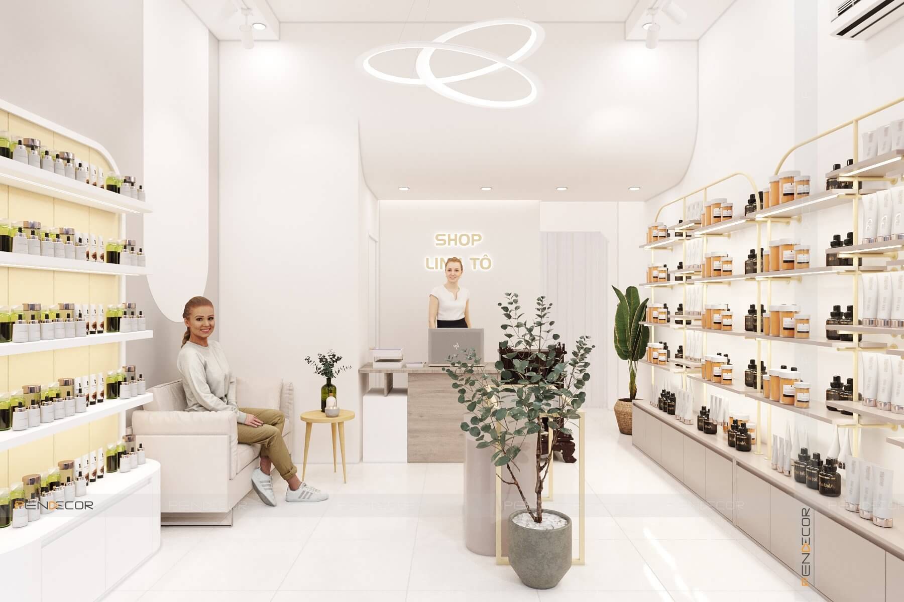 Thiết Kế Shop Tinh Dầu & Mỹ Phẩm Linh Tô