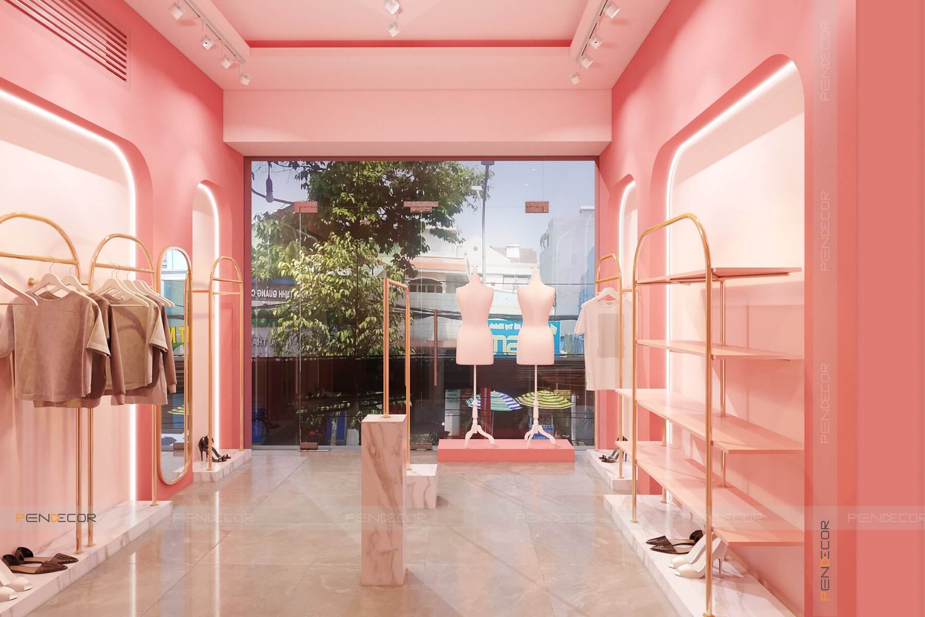 Thiết Kế Shop Thời Trang Nữ Minh Uyen Tran