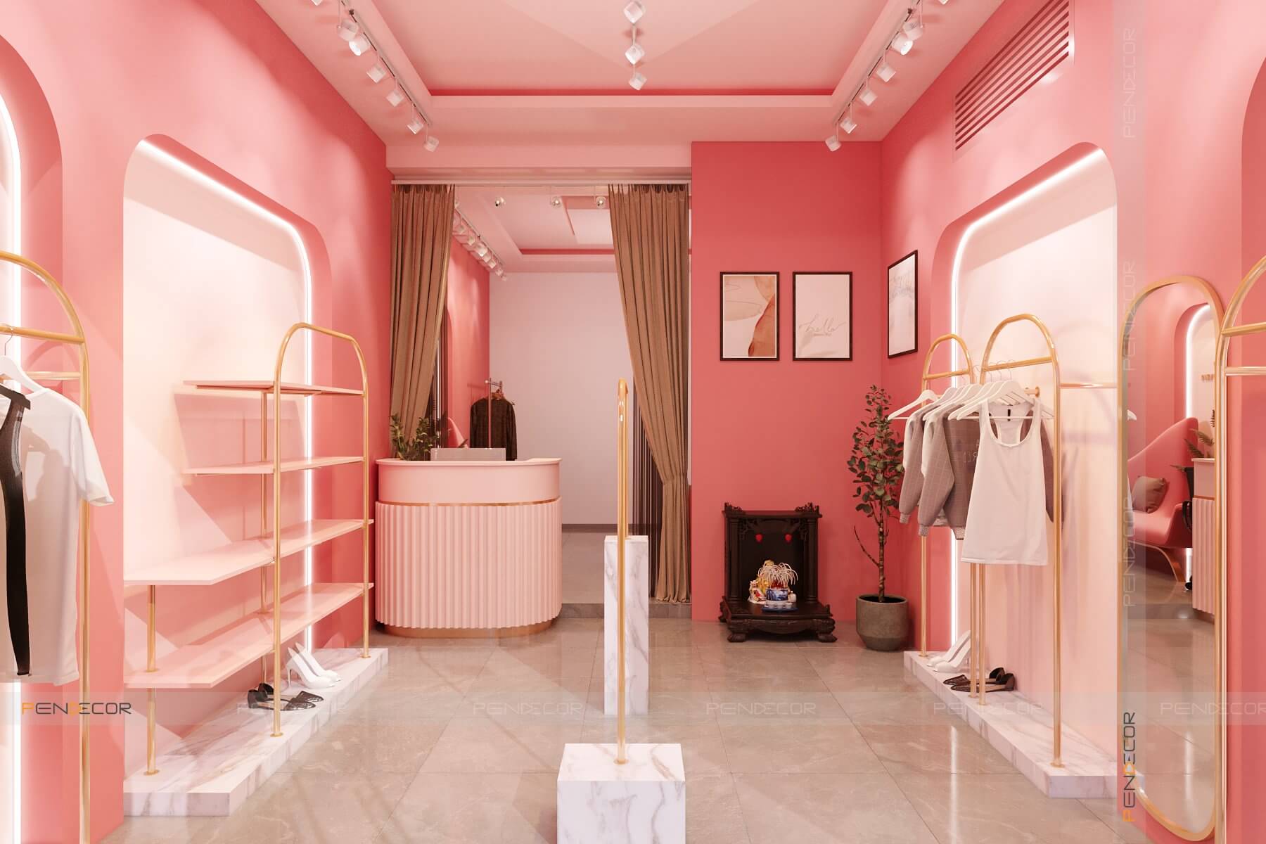 Thiết Kế Shop Thời Trang Nữ Minh Uyen Tran