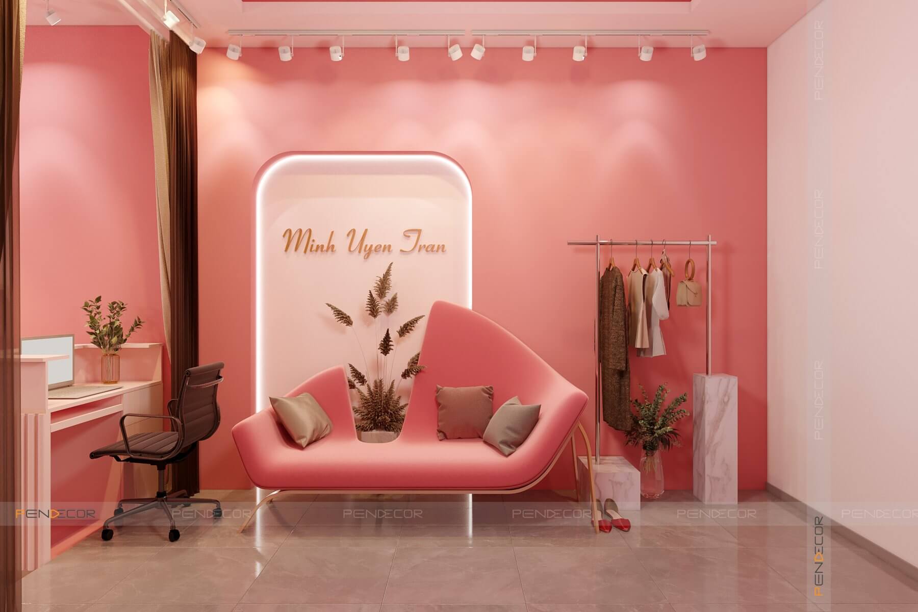 Thiết Kế Shop Thời Trang Nữ Minh Uyen Tran