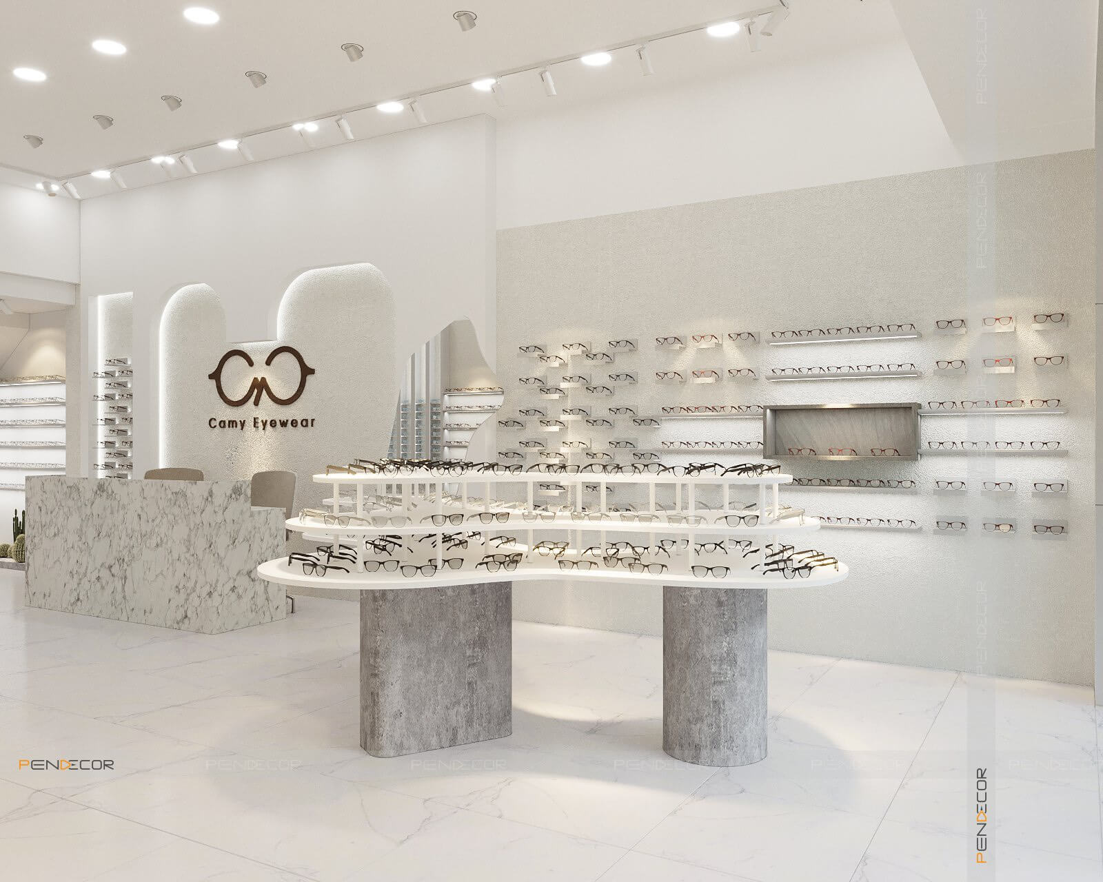 Thiết Kế Cửa Hàng Mắt Kính Camy Eyewear