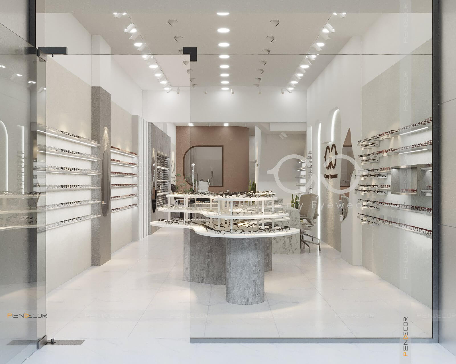 Thiết Kế Cửa Hàng Mắt Kính Camy Eyewear