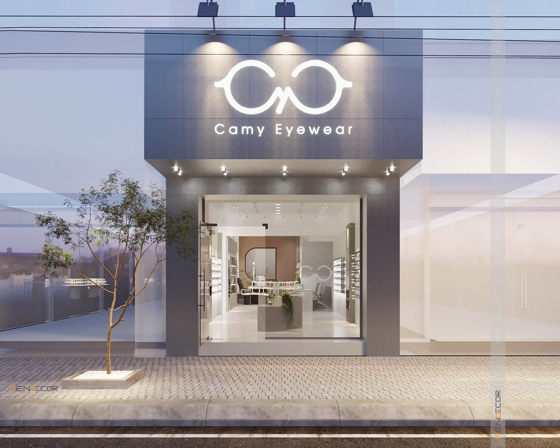 Thiết Kế Cửa Hàng Mắt Kính Camy Eyewear