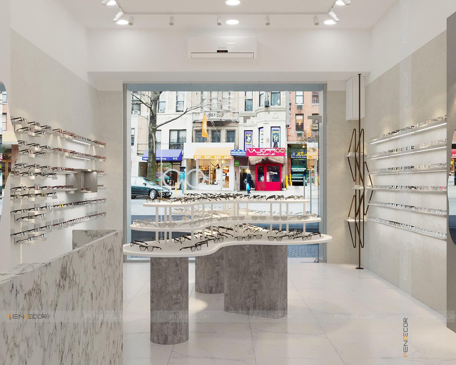 Thiết Kế Cửa Hàng Mắt Kính Camy Eyewear