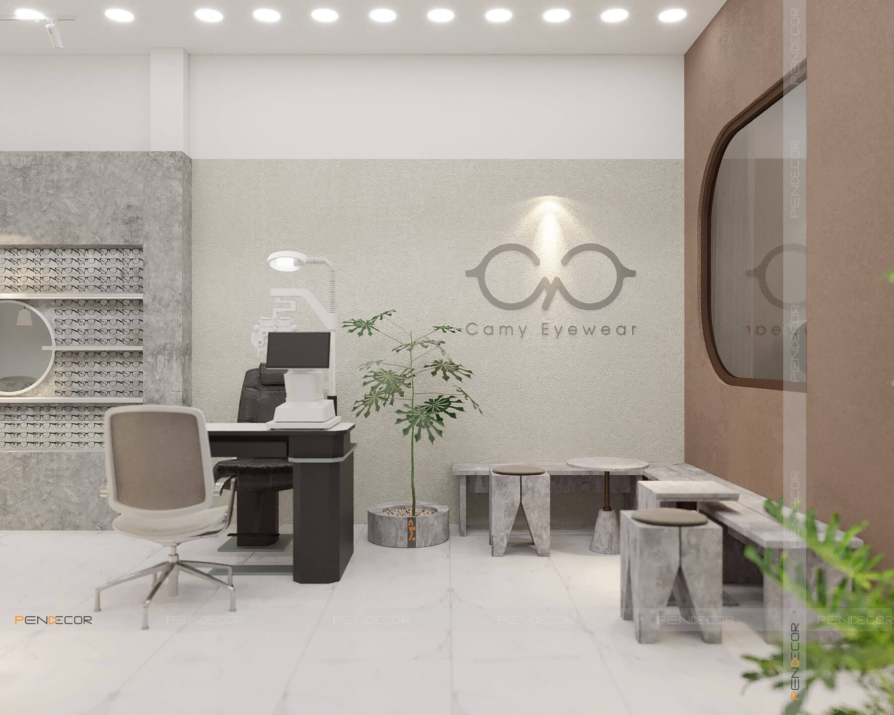 Thiết Kế Cửa Hàng Mắt Kính Camy Eyewear