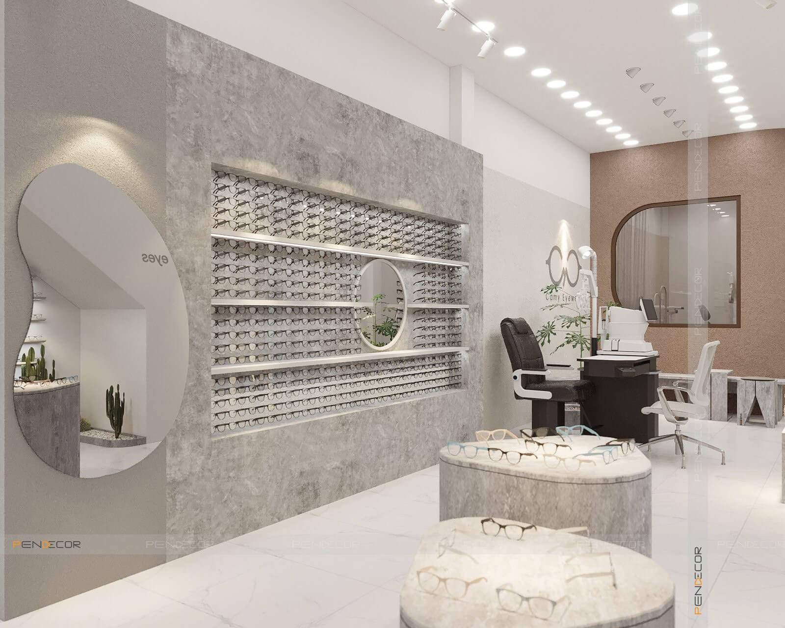 Thiết Kế Cửa Hàng Mắt Kính Camy Eyewear