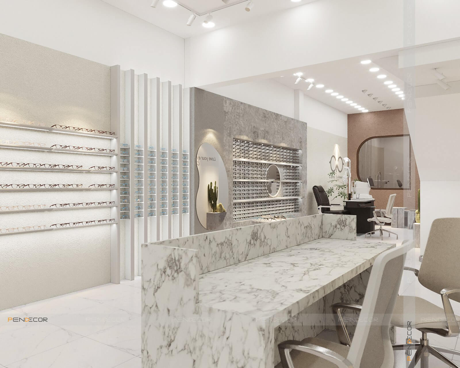 Thiết Kế Cửa Hàng Mắt Kính Camy Eyewear