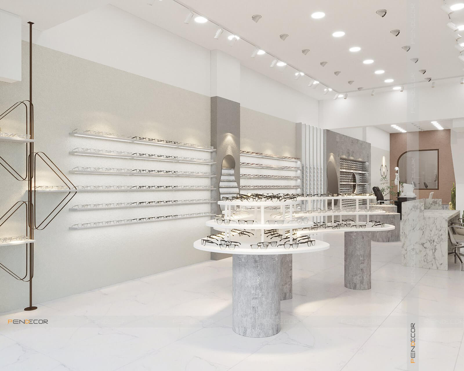 Thiết Kế Cửa Hàng Mắt Kính Camy Eyewear