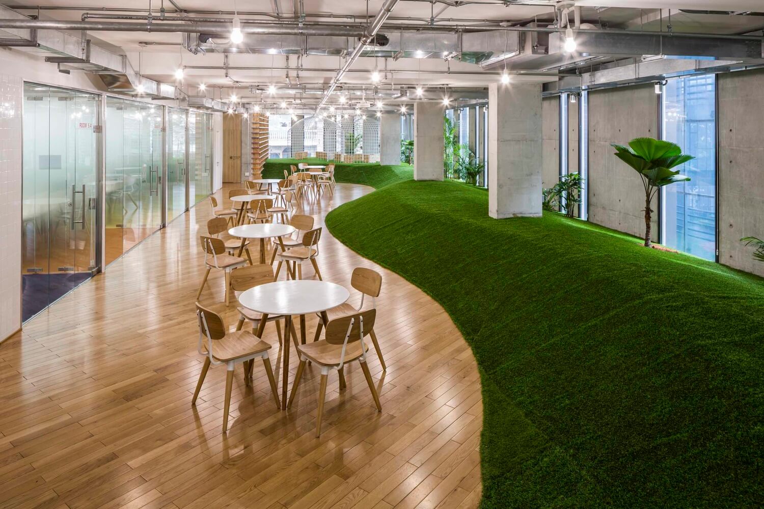 Văn phòng xanh đem lại không gian thoáng mát, tươi mới cho không gian làm việc
