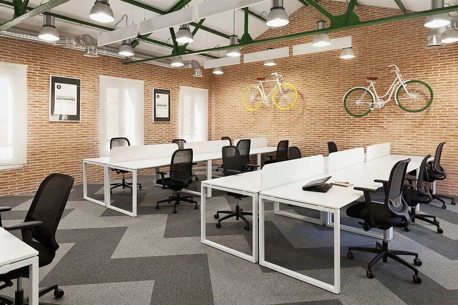 Thiết kế văn phòng với vật liệu thô sẽ đem lại luồng gió mới cho công ty, doanh nghiệp của bạn