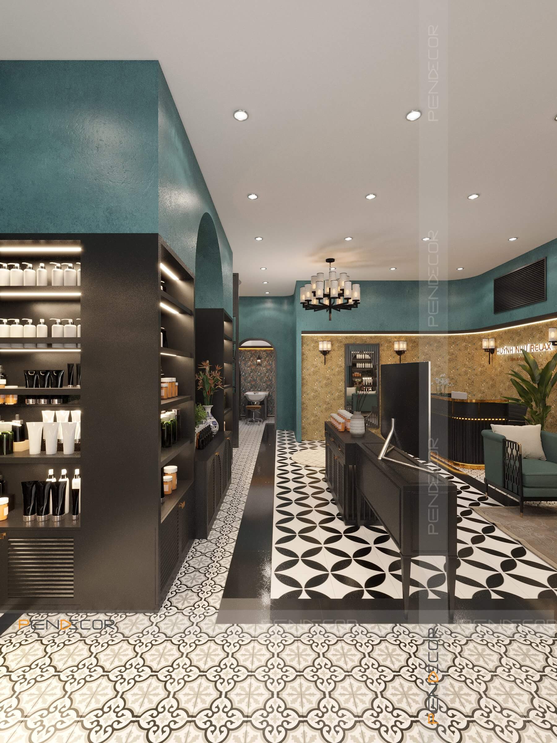 Thiết Kế Spa Huỳnh Như Relax