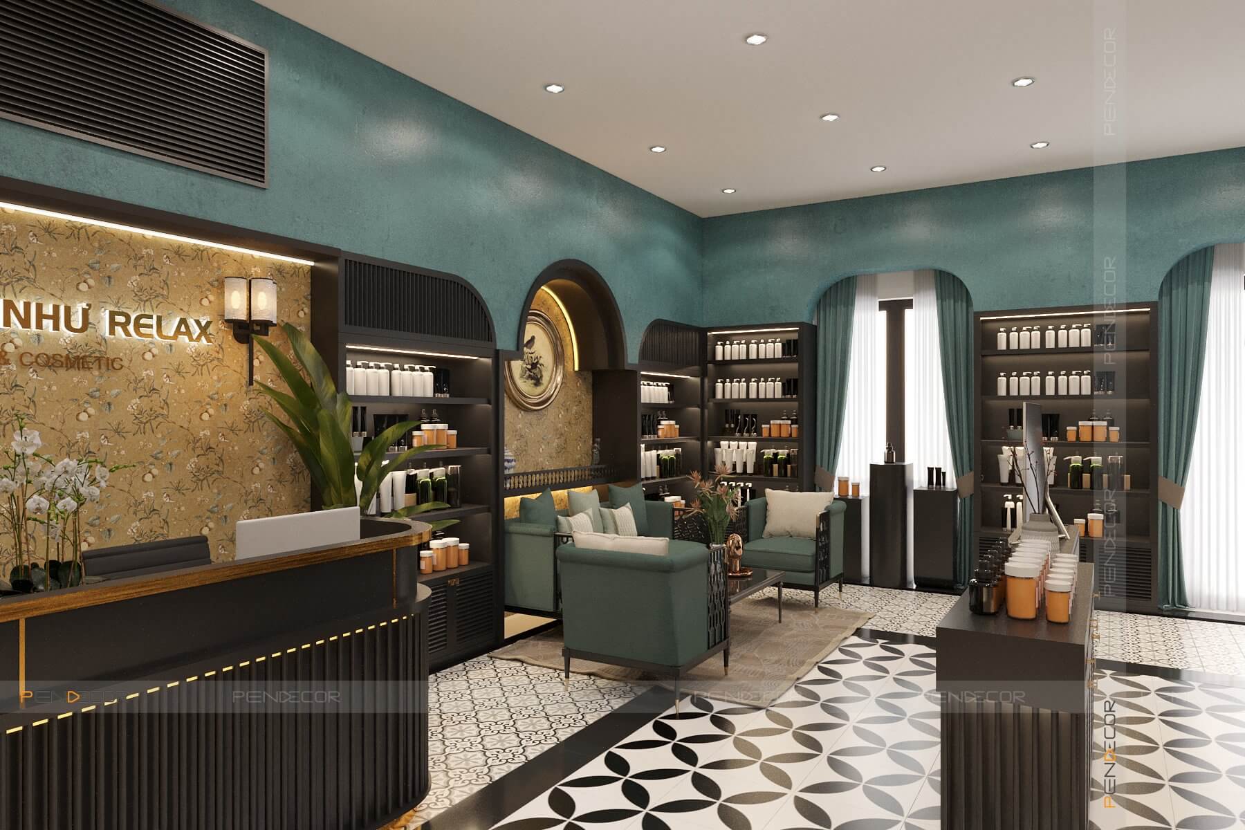 Thiết Kế Spa Huỳnh Như Relax