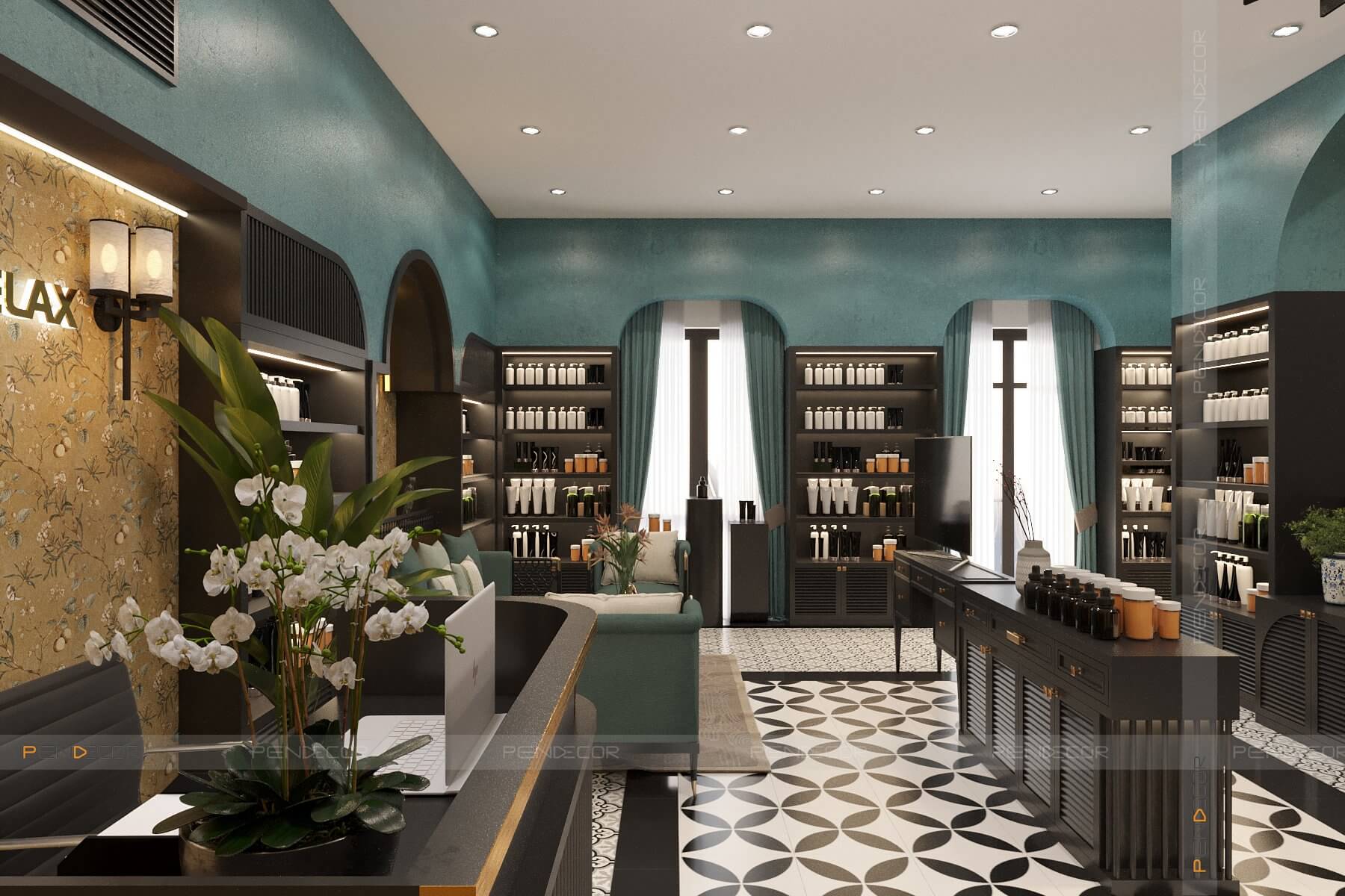 Thiết Kế Spa Huỳnh Như Relax