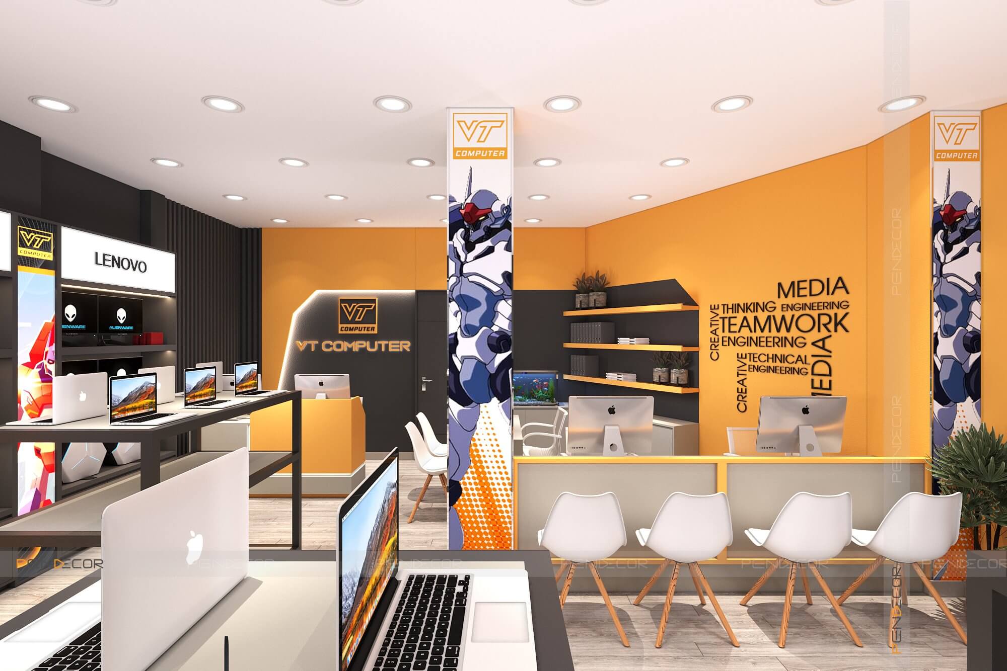 Thiết Kế Shop Máy Tính VT Computer