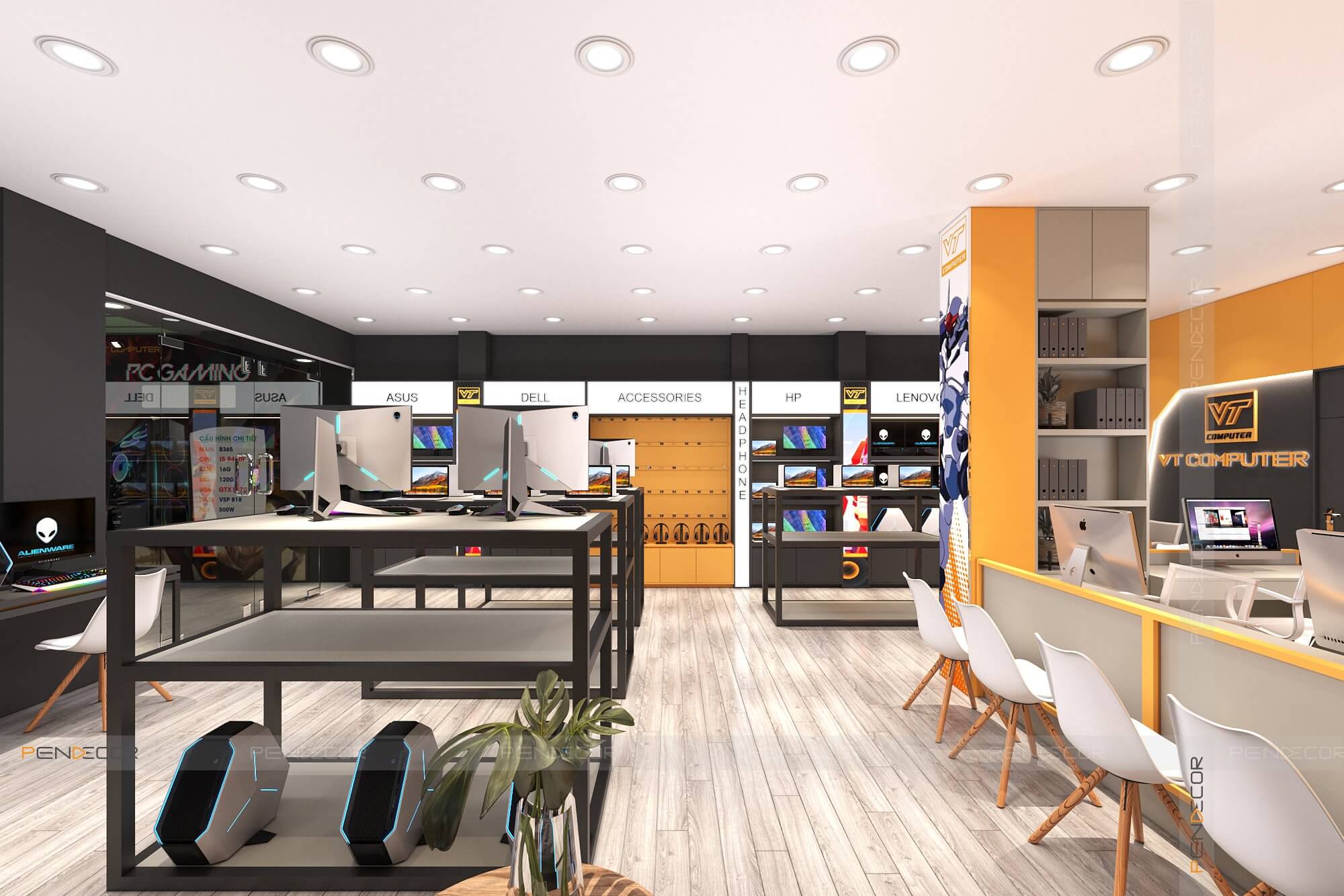 Thiết Kế Shop Máy Tính VT Computer